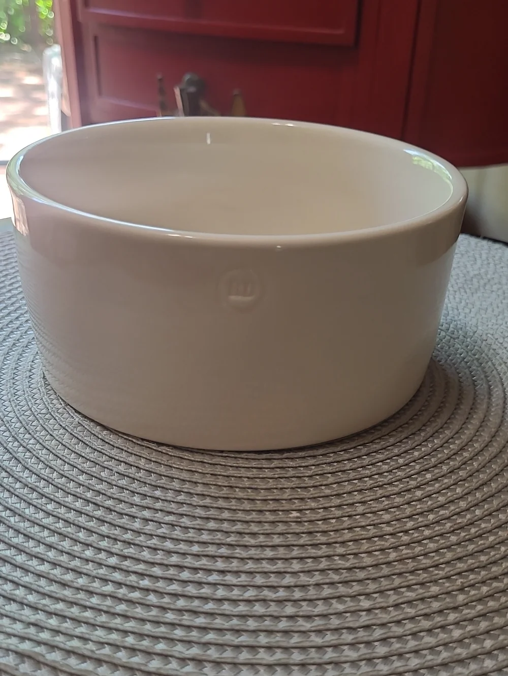 Rae Dunn Halloween Ghost Dog Bowl
